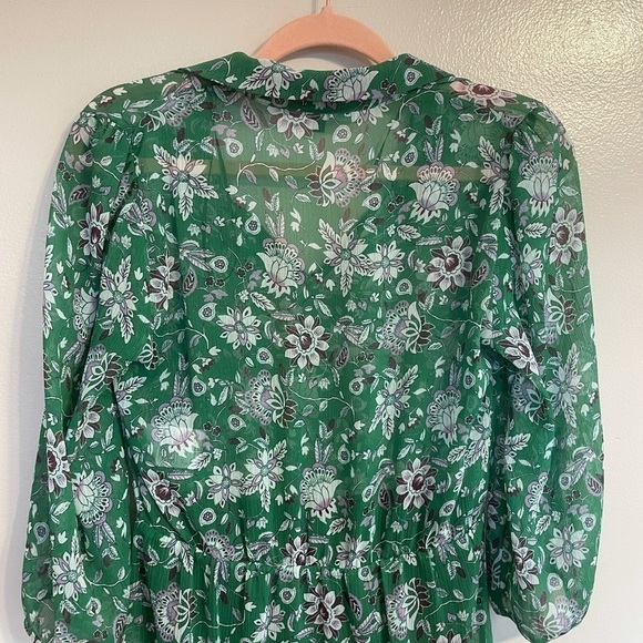 𝅺ETAM Green Floral Dress - Picture 2 of 10